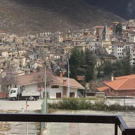 Parco Naz Abruzzo Nuovo I Gerani,300 M Dal Centro, Vista, Wifi Garage Max 7 Persone Сканно